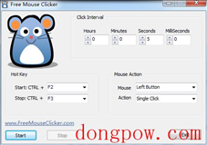 Free Mouse Clicker(重复鼠标动作的软件) V1.0.0.0 官方绿色版