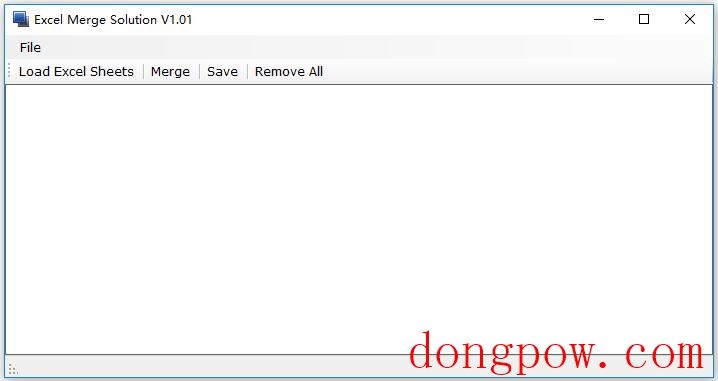 Excel Merge Solution(电子表格合并工具) V1.01 绿色版
