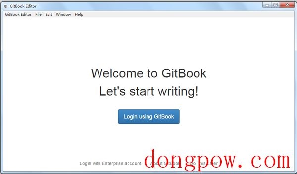 GitBook Editor(文本编辑器) V6.2.1 英文版