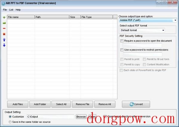 Ailt PPT to PDF Converter