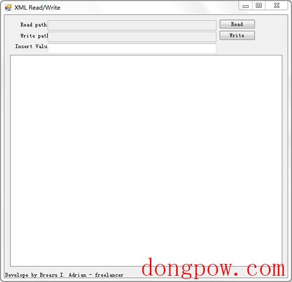  XML读写工具(XMLReadWrite) V1.0 绿色版