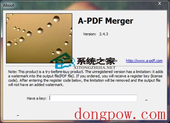  A-PDF Merger(PDF 文档合并) V2.4.3 绿色汉化版