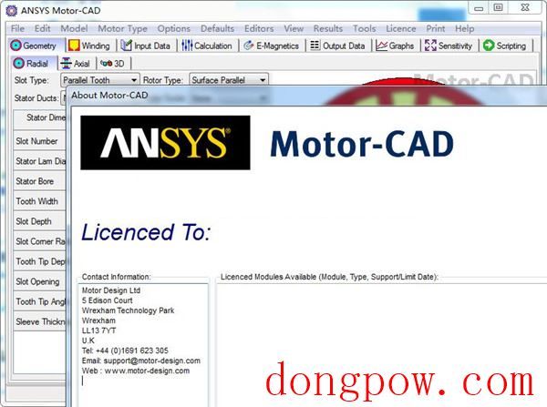 ANSYS Motor-CAD