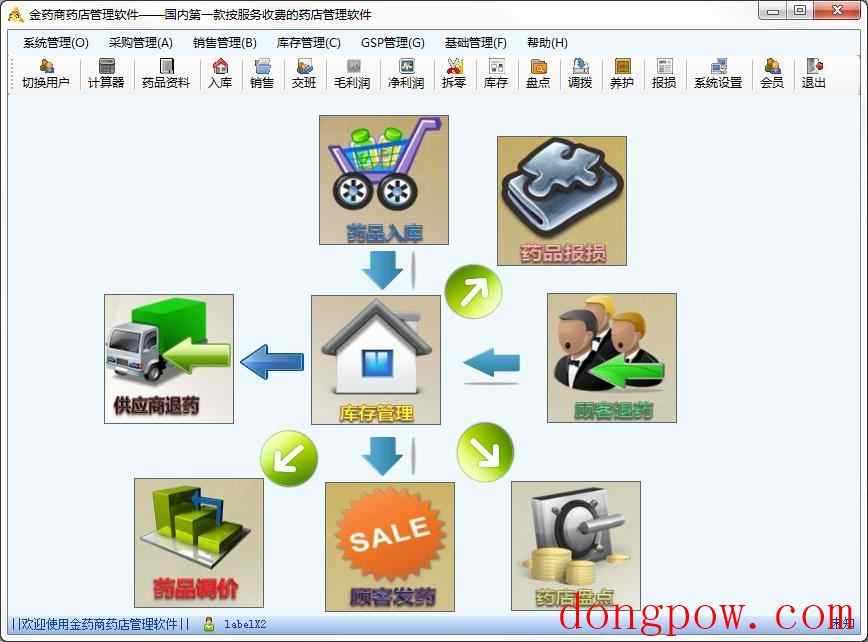 金药商药店管理软件