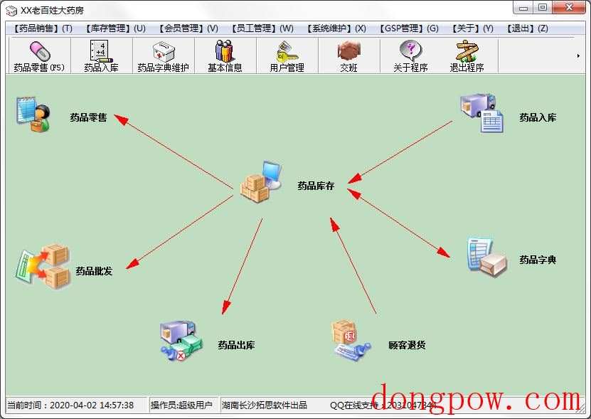 拓思药店管理系统