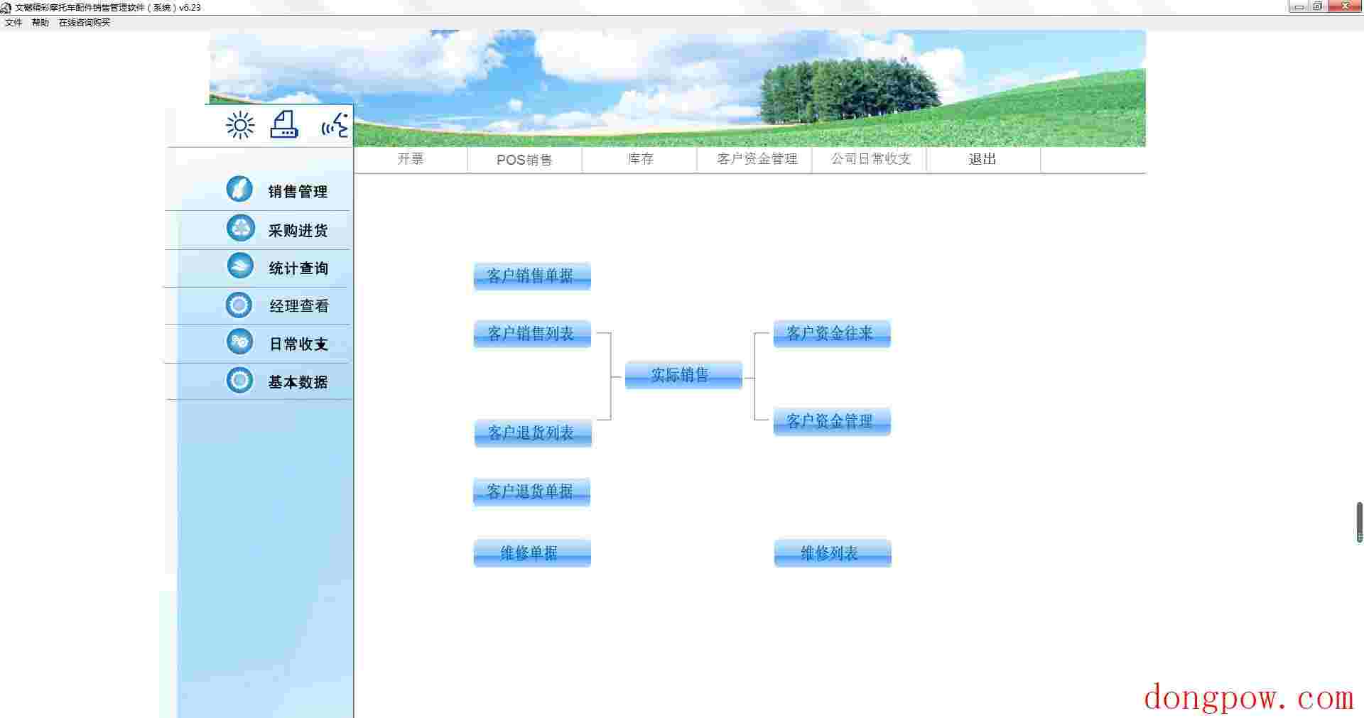 文樾摩托车销售管理系统