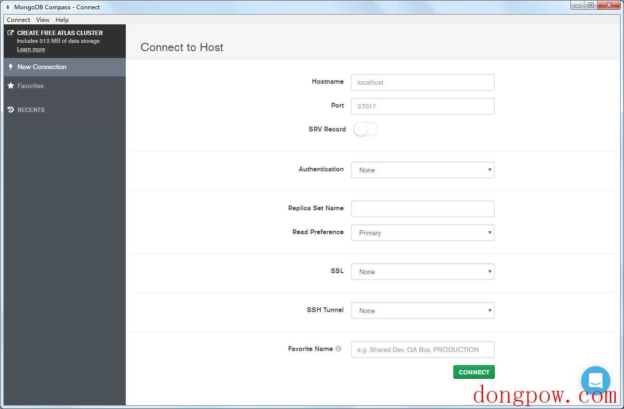 MongoDB Compass(数据库管理软件)  V1.18.0 英文安装版