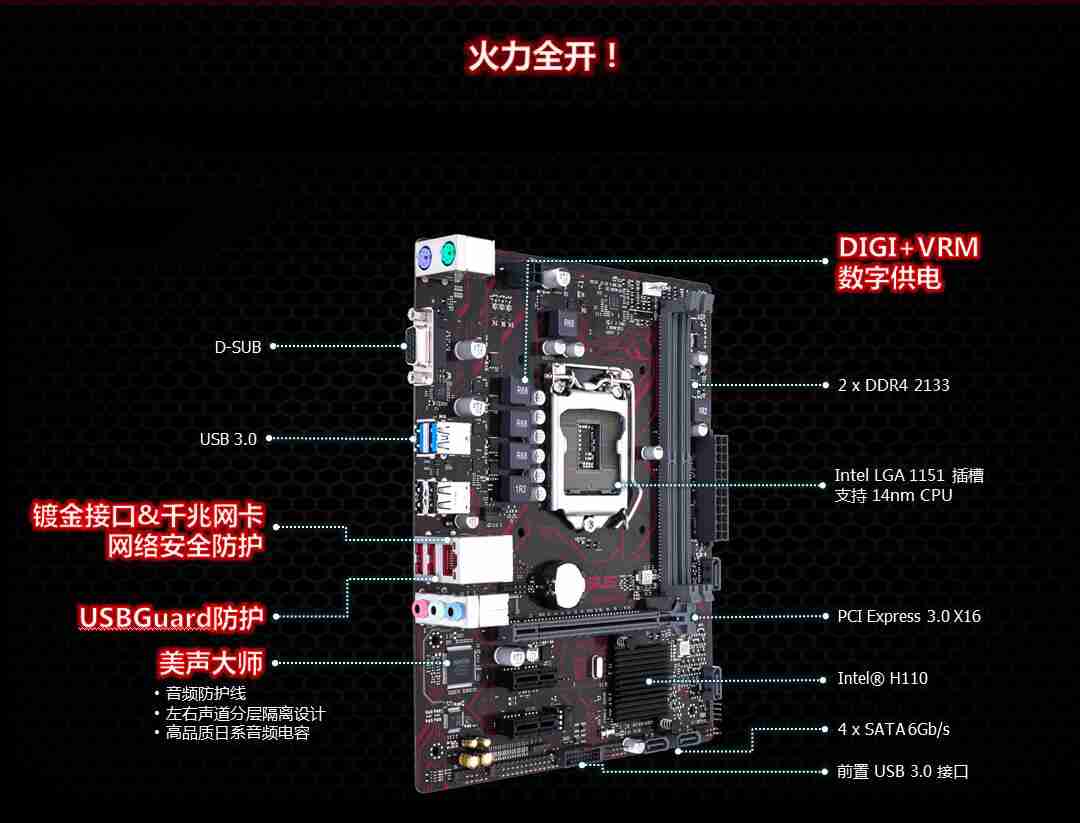 3K价值电竞DIY非凡体验 七代i3+GTX1050Ti-4GD5