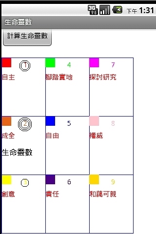 生命灵数 v1.0