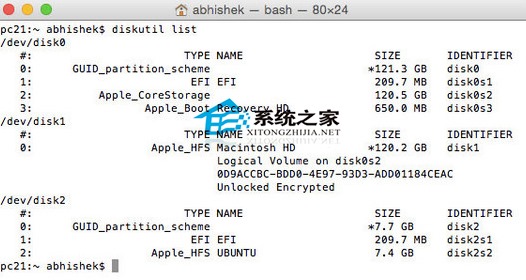  Mac OS X如何制作Ubuntu usb启动盘