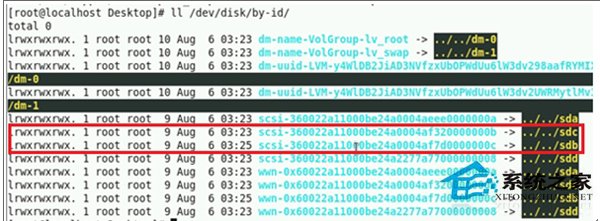 Linux虚拟机的设备id与盘符不相符怎么办？