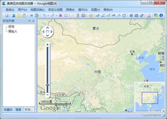 奥维互动地图 V6.7.3 绿色版