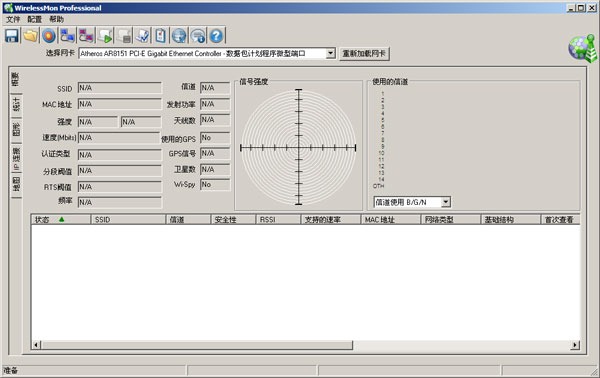 WirelessMon(无线网络信号扫描工具) V4.0.1008 中文破解版