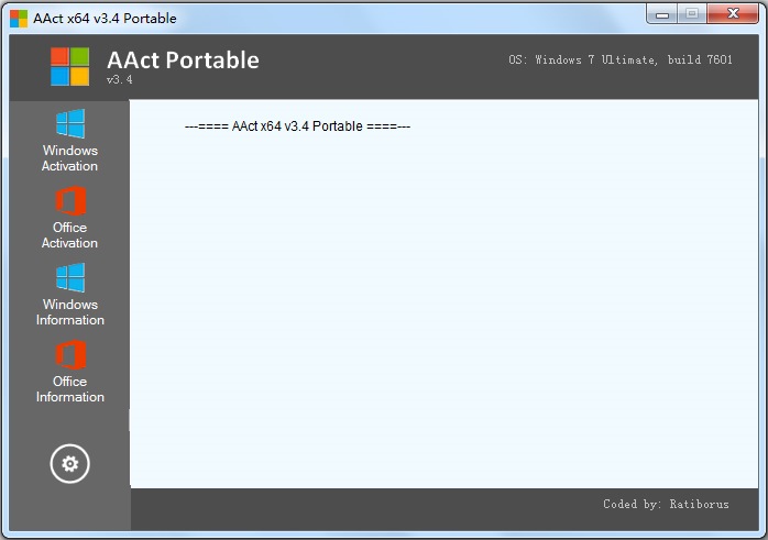 AAct(win10kms激活工具) V3.4 绿色版