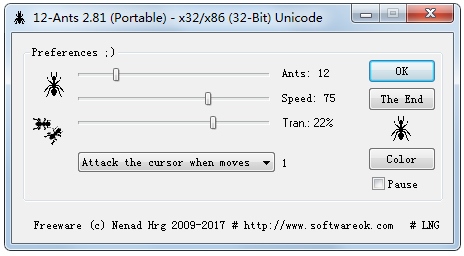 12-Ants(桌面工具) V2.81 绿色版