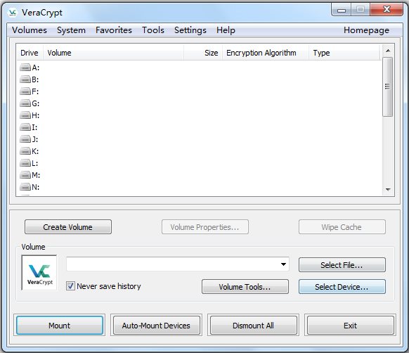 VeraCrypt(硬盘分区加密软件) V1.20 多国语言版