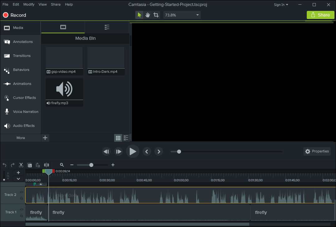 camtasia studio（屏幕动作录制） V9.0.3