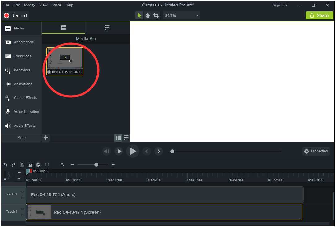 camtasia studio（屏幕动作录制） V9.0.3