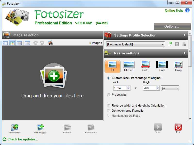 批量压缩图片软件(Fotosizer) V3.2.0.552 英文绿色版