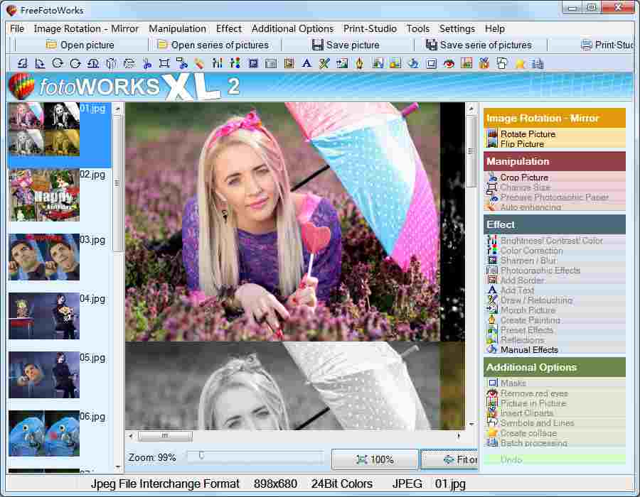 FreeFotoWorks(简易图像处理工具) V17.0.3