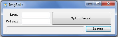 ImgSplit(图片切割软件) V1.0 绿色版