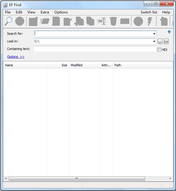 EF Find(文件搜索工具) V9.10 英文版