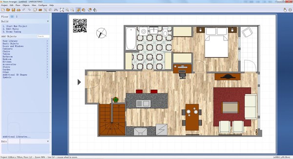 Adasoft Room Arranger(房屋布局设计) V9.0.3.572 多国语言版