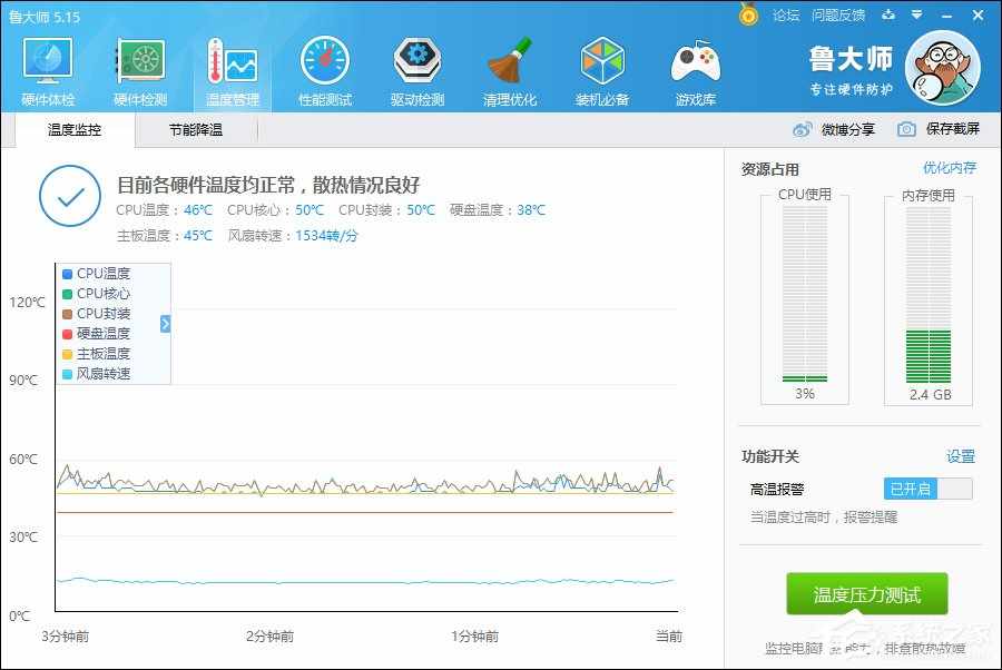 鲁大师节能降温怎么打开？鲁大师智能降温有用吗？