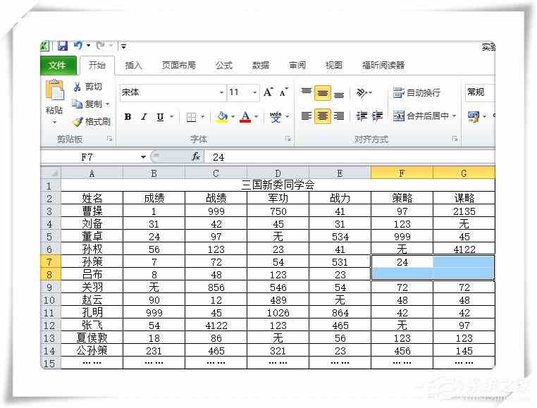 Excel如何拆分单元格？一个单元格中的内容怎么拆分为两格？