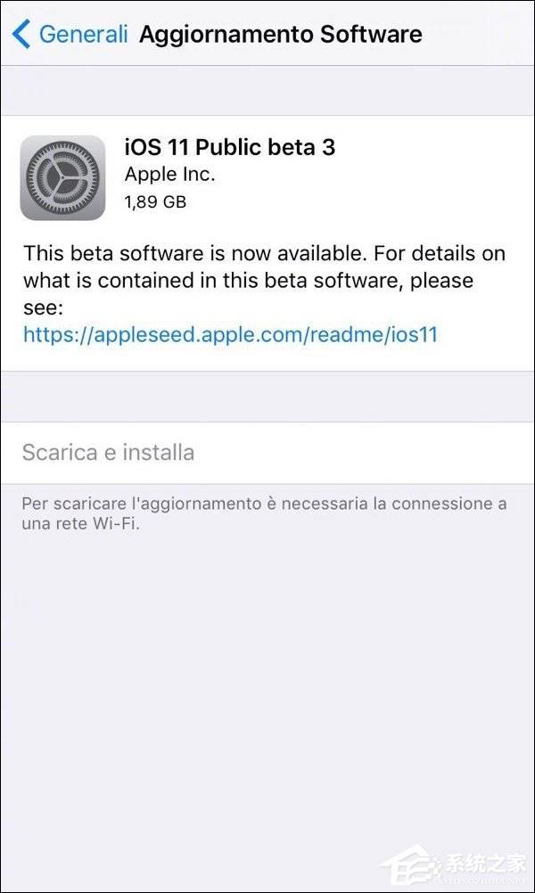 苹果正式推出iOS11 Beta3公测版更新