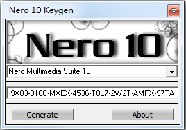 Nero2017注册机/序列号 绿色版