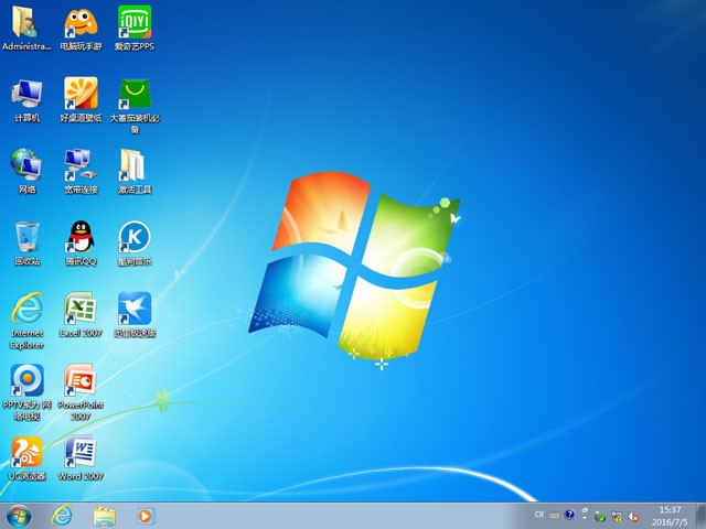 电脑公司 GHOST WIN7 SP1 X64 装机旗舰版 V2016.07（64位）