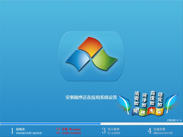 风林火山 GHOST Win7 SP1 装机旗舰版 V2014.05（64位）