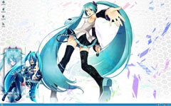 歌姬初音未来xp主题