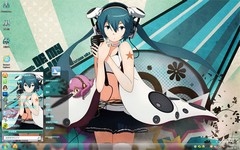 初音未来win7可爱主题包（包含11款精选初音主题）