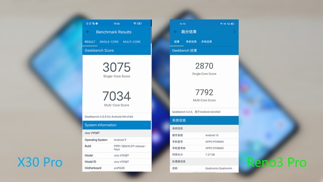 买OPPO Reno3 Pro还是vivo X30 Pro？