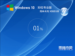 雨林木风Win10 32位最新专业版 V2021.03