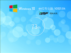 雨林木风Win10 20H2 64位完美装机版 V2021.04