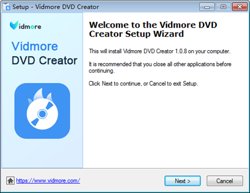 Vidmore DVD Creator