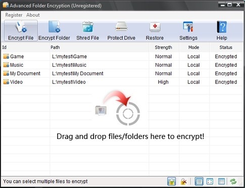 Advanced Folder Encryption