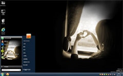 窗旁的寂寞win7系统主题