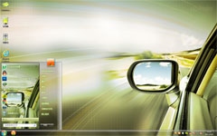 极速跑车win7系统主题