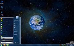 太空中的地球win7电脑主题