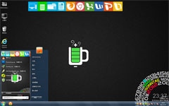 黑色个性win7桌面主题