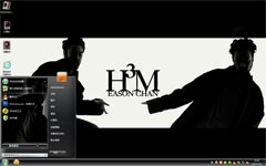陈奕迅win7黑色主题