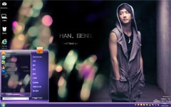 韩庚win7电脑主题