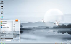 悠悠水墨win7系统主题