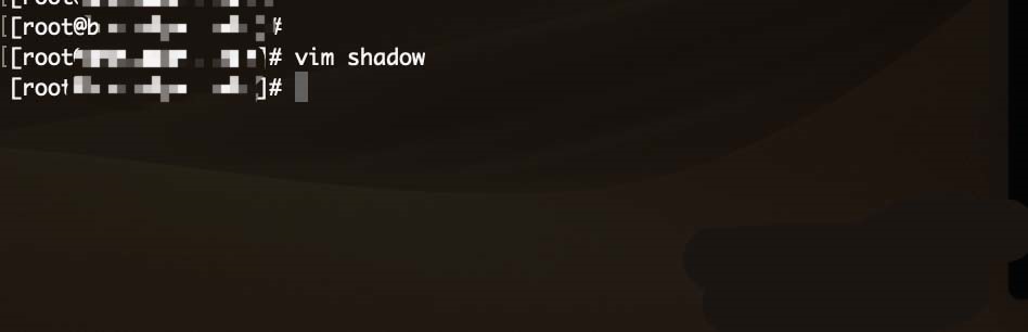 Linux如何查找shadow文件进入？