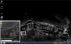 经典老宅win7系统主题