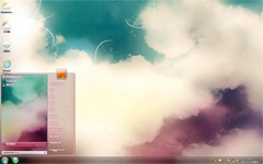 天空云彩win7桌面主题